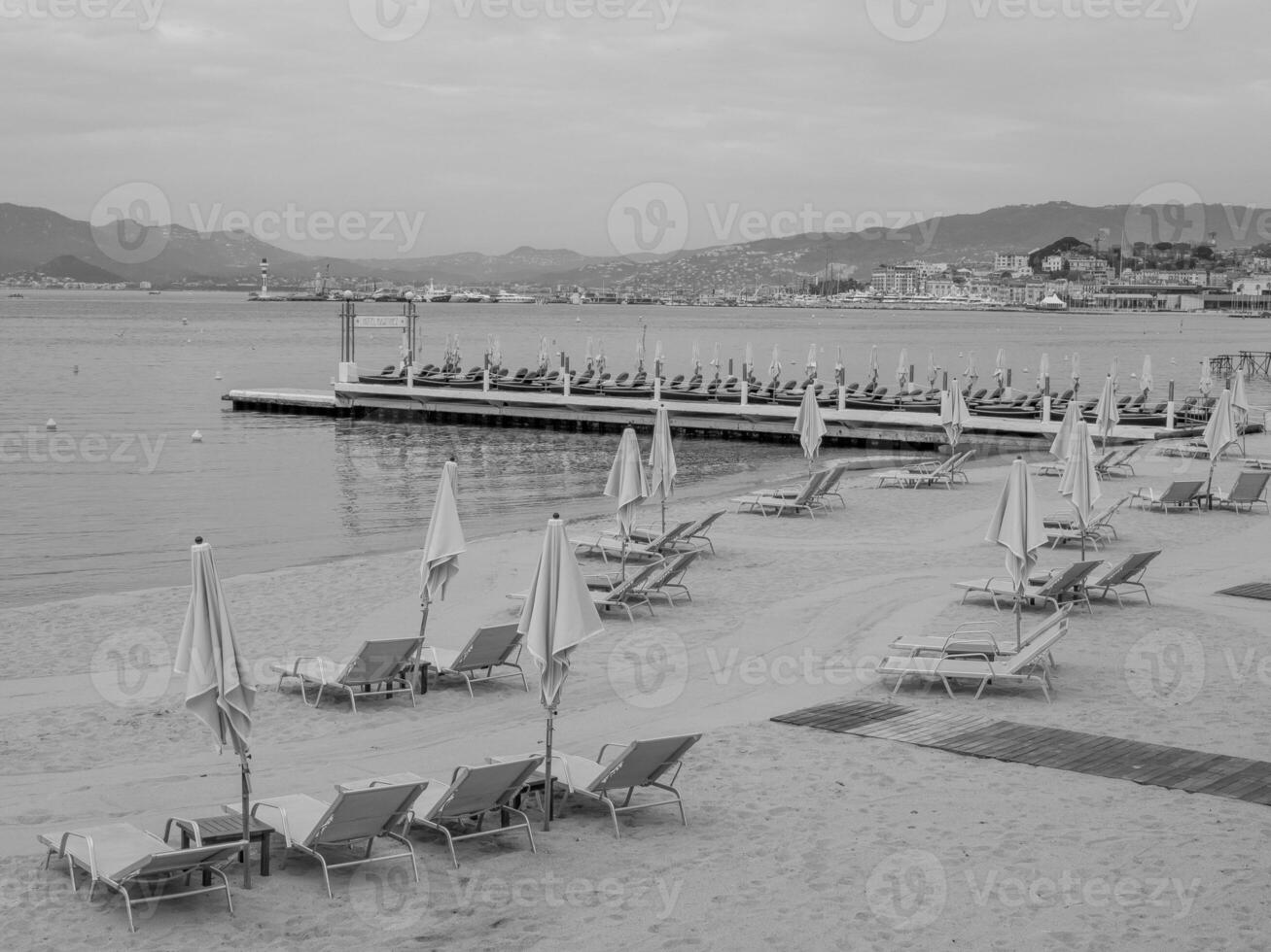 il spiaggia di cannes foto