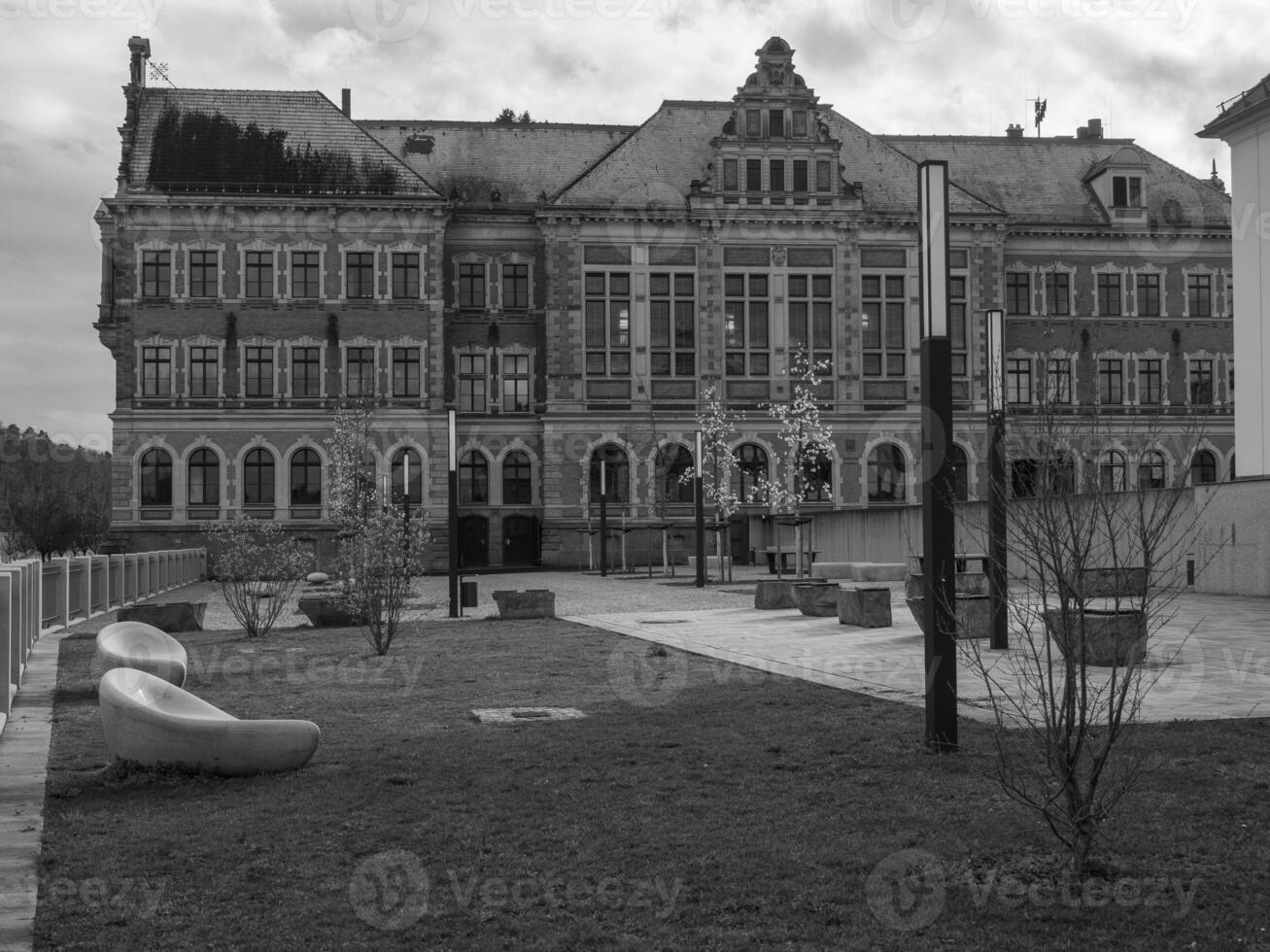 il città di Grimma nel sassonia foto