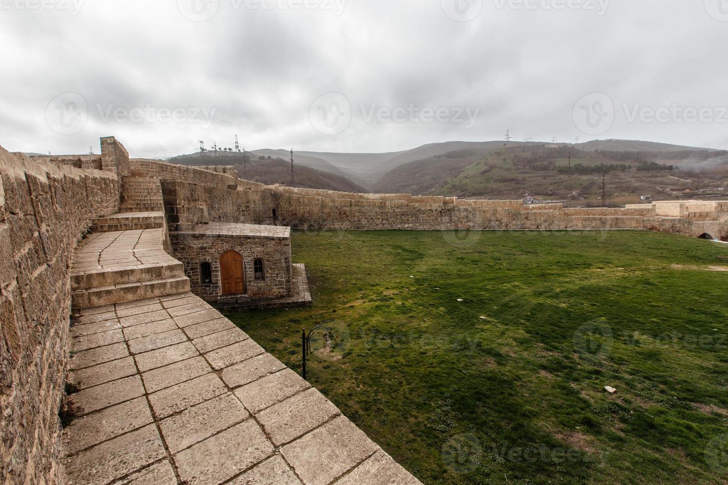 la fortezza derbent.sito storico del Caucaso. foto