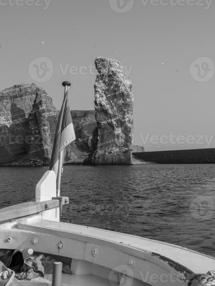 l'isola di Helgoland foto