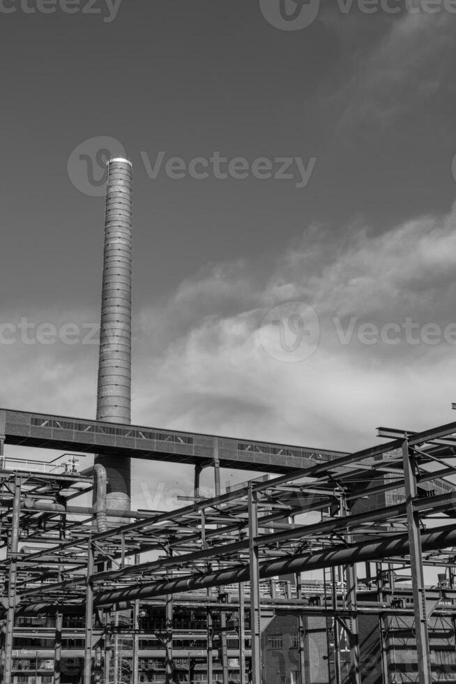 vecchio miniera di carbone nel il Tedesco ruhr aerea foto