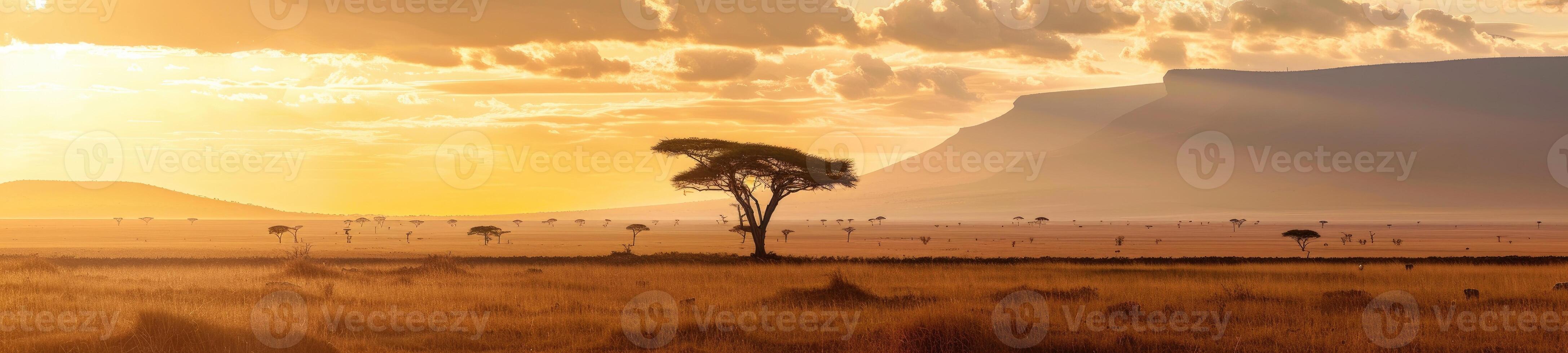 ai generato Africa paesaggio dettagli foto