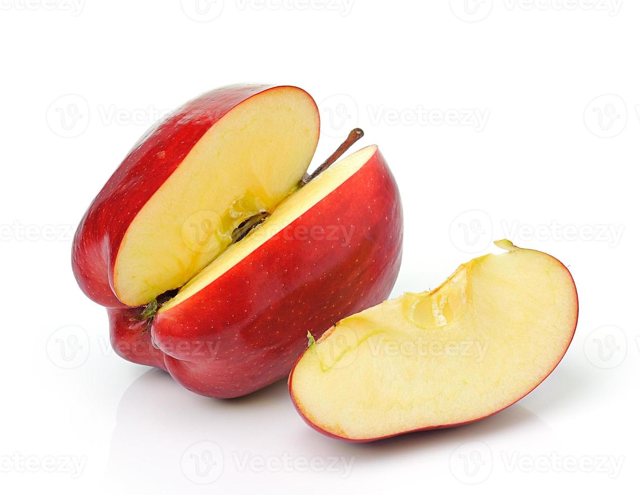 mela rossa matura foto