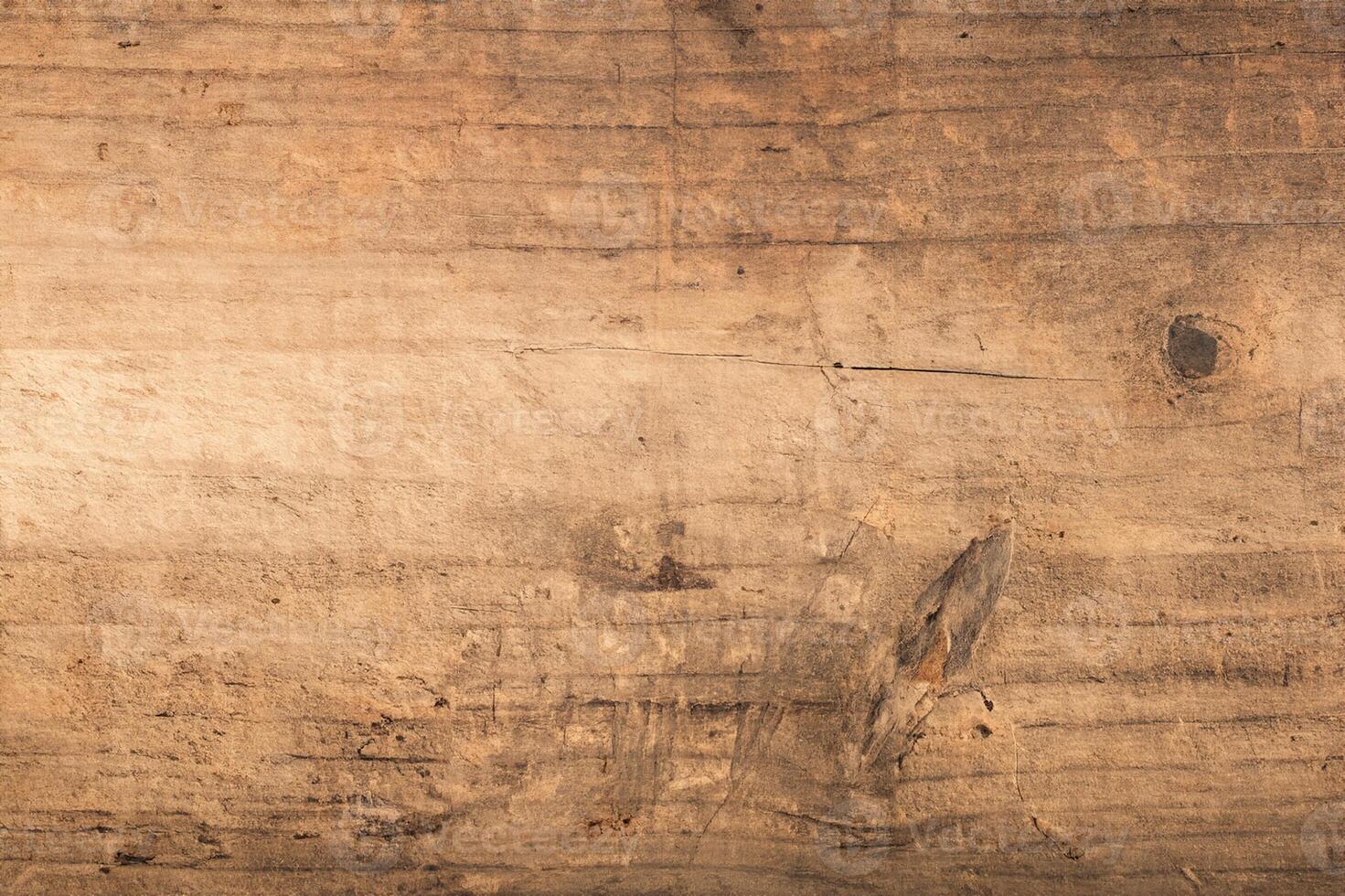Vintage ▾ Marrone teak legna pannelli, superiore Visualizza di strutturato sfondo. foto