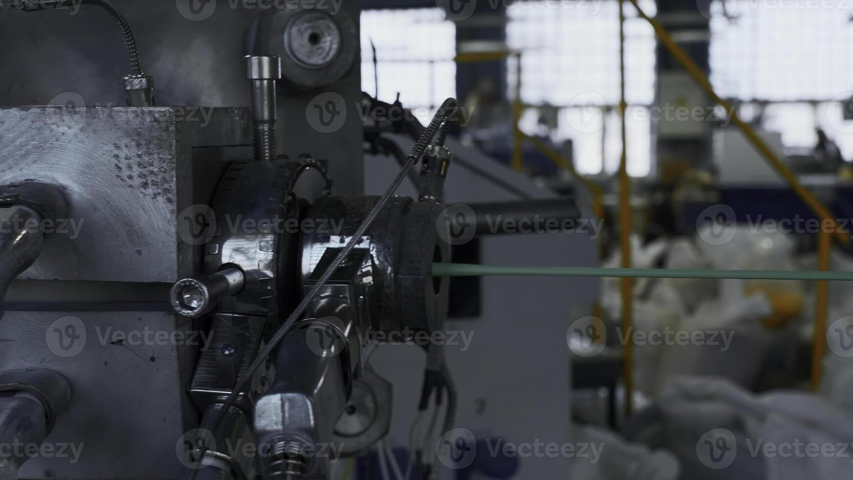 industriale laboratorio e macchinari. creativo. magazzino per Conservazione e distribuzione di prodotti di un' metallurgico pianta. foto