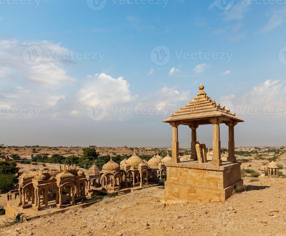 bada bagh, jodhpur, Rajasthan, India foto