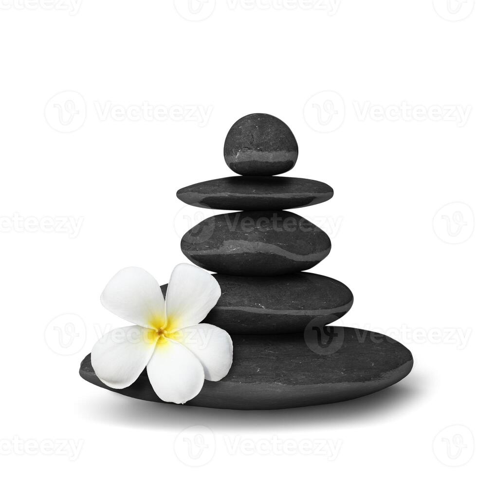 concetto di equilibrio di pietre zen foto