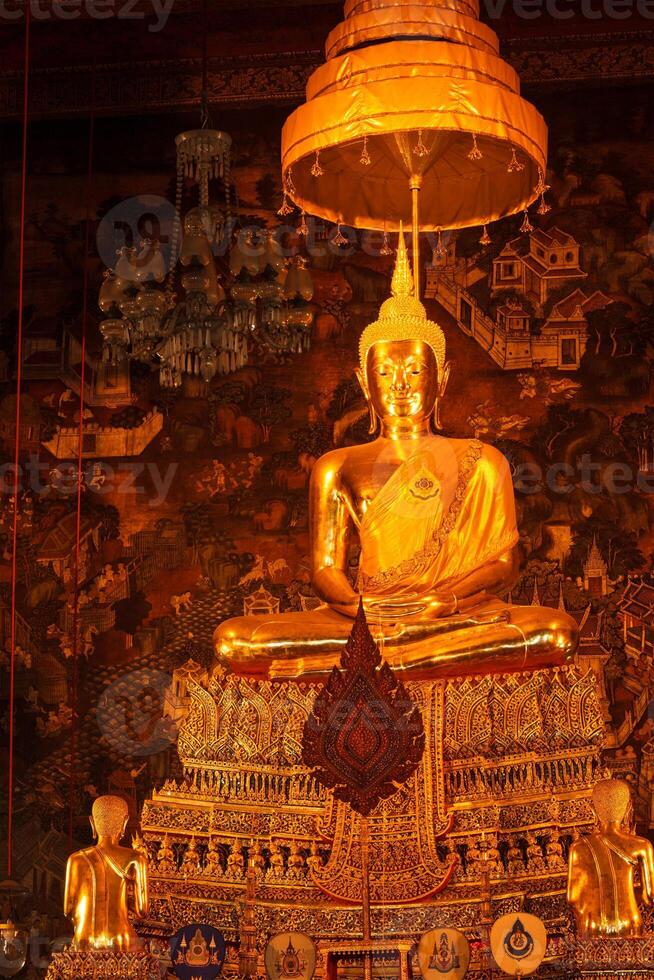 seduta Budda statua, Tailandia foto