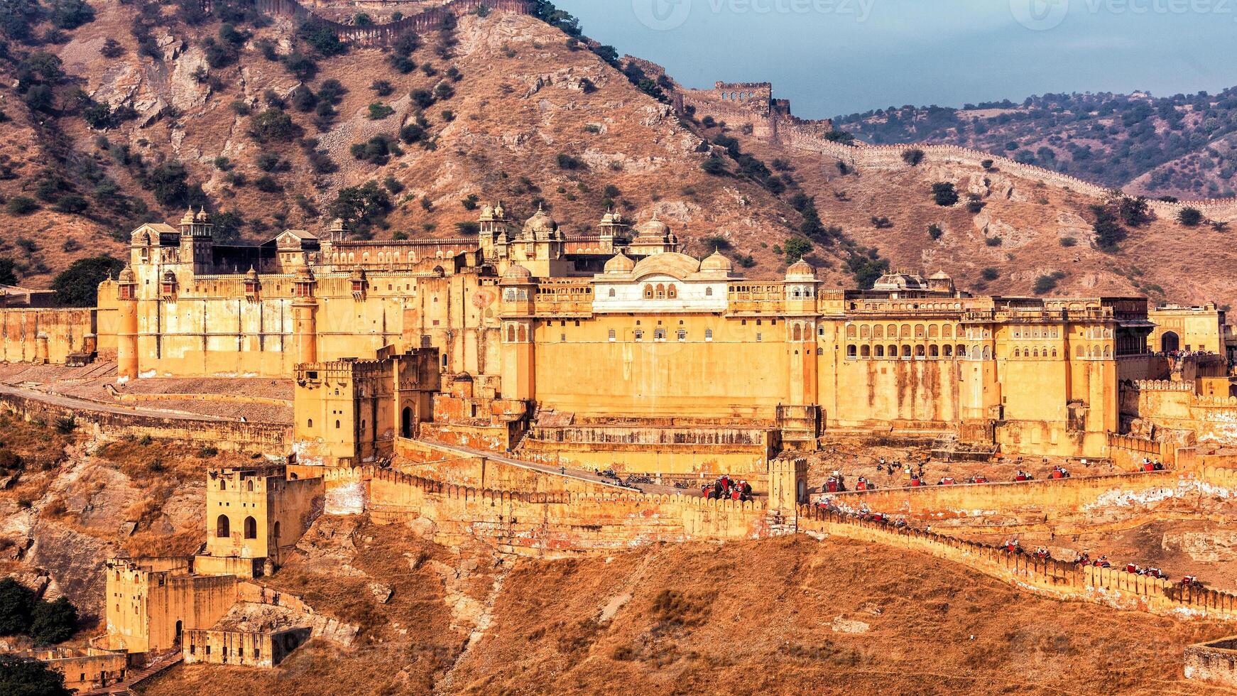 amer alias ambra forte, Rajasthan, India foto