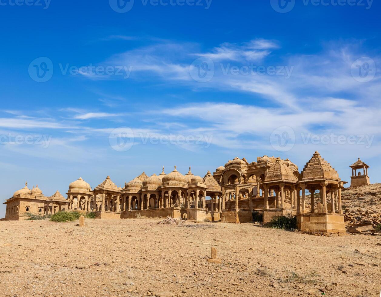 bada bagh, jaisalmer, Rajasthan, India foto