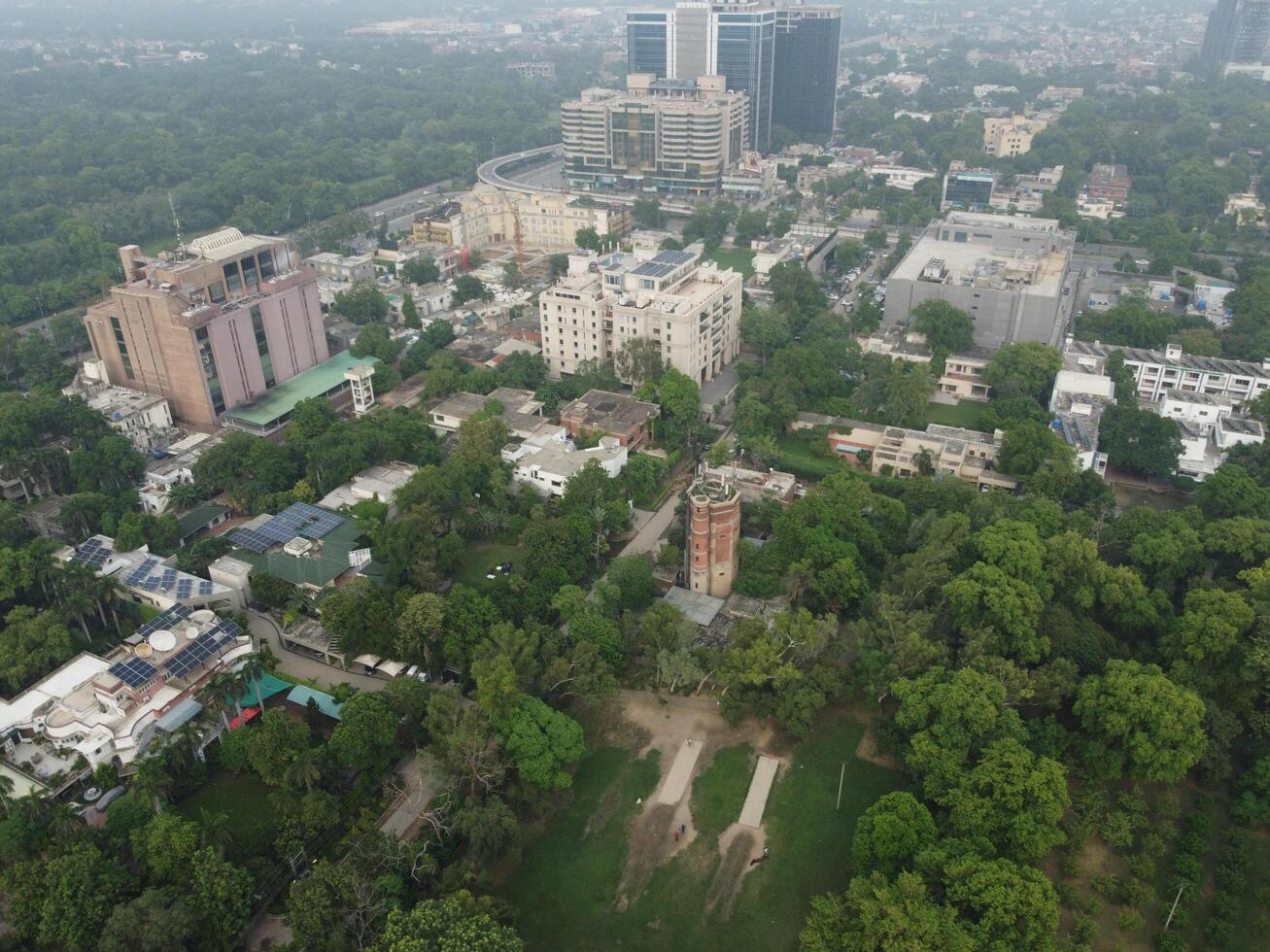 aereo Visualizza di città lahore nel Pakistan su 2023-07-16 foto