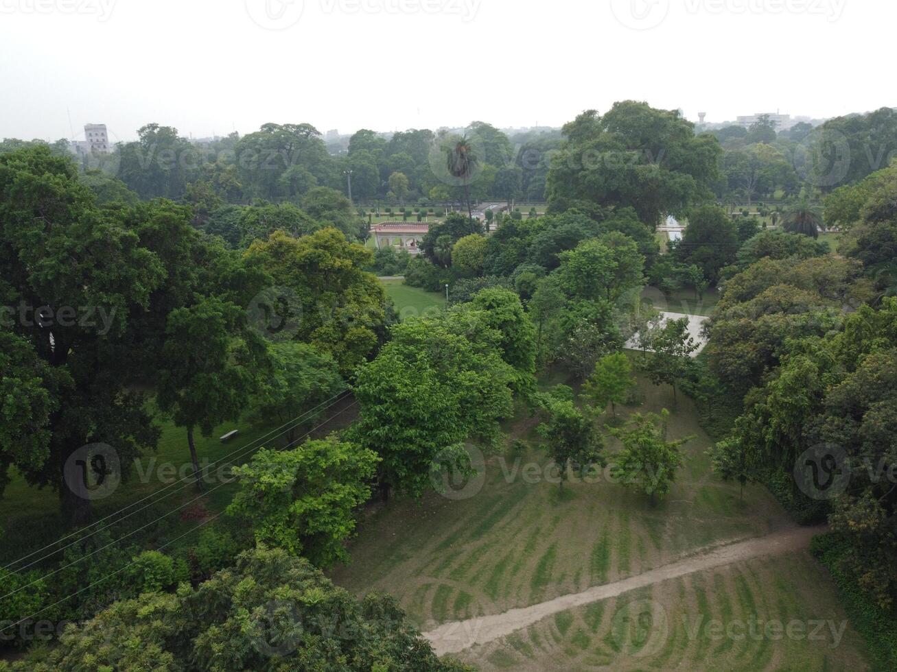 aereo Visualizza di alto modi nel città lahore di Pakistan su 2023-07-17. foto