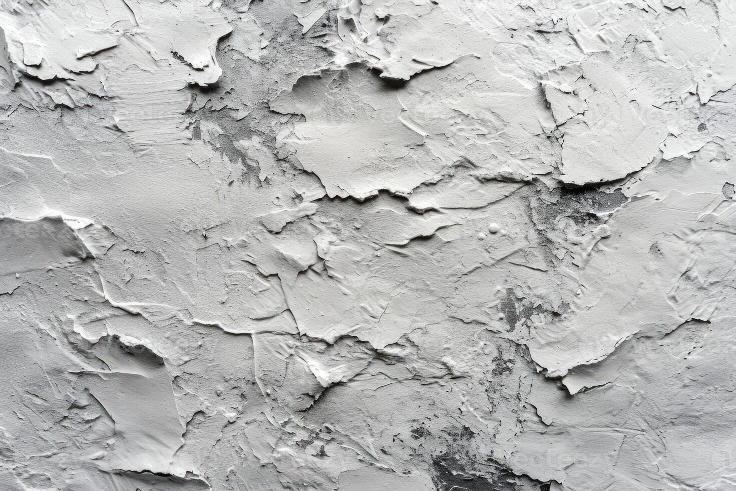 ai generato dipingere struttura su liscio ruvido parete con equilibrato grigio colore e leggero riflesso. foto