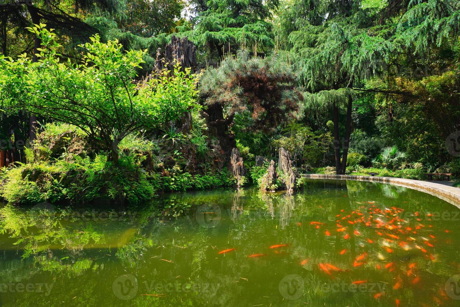 wangjianglou parco. Chengdu, sichuan, Cina foto