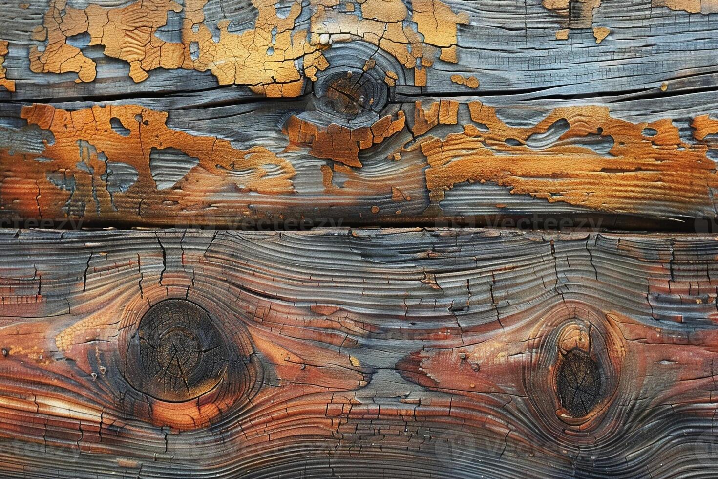 ai generato rustico legna grano struttura avvicinamento foto