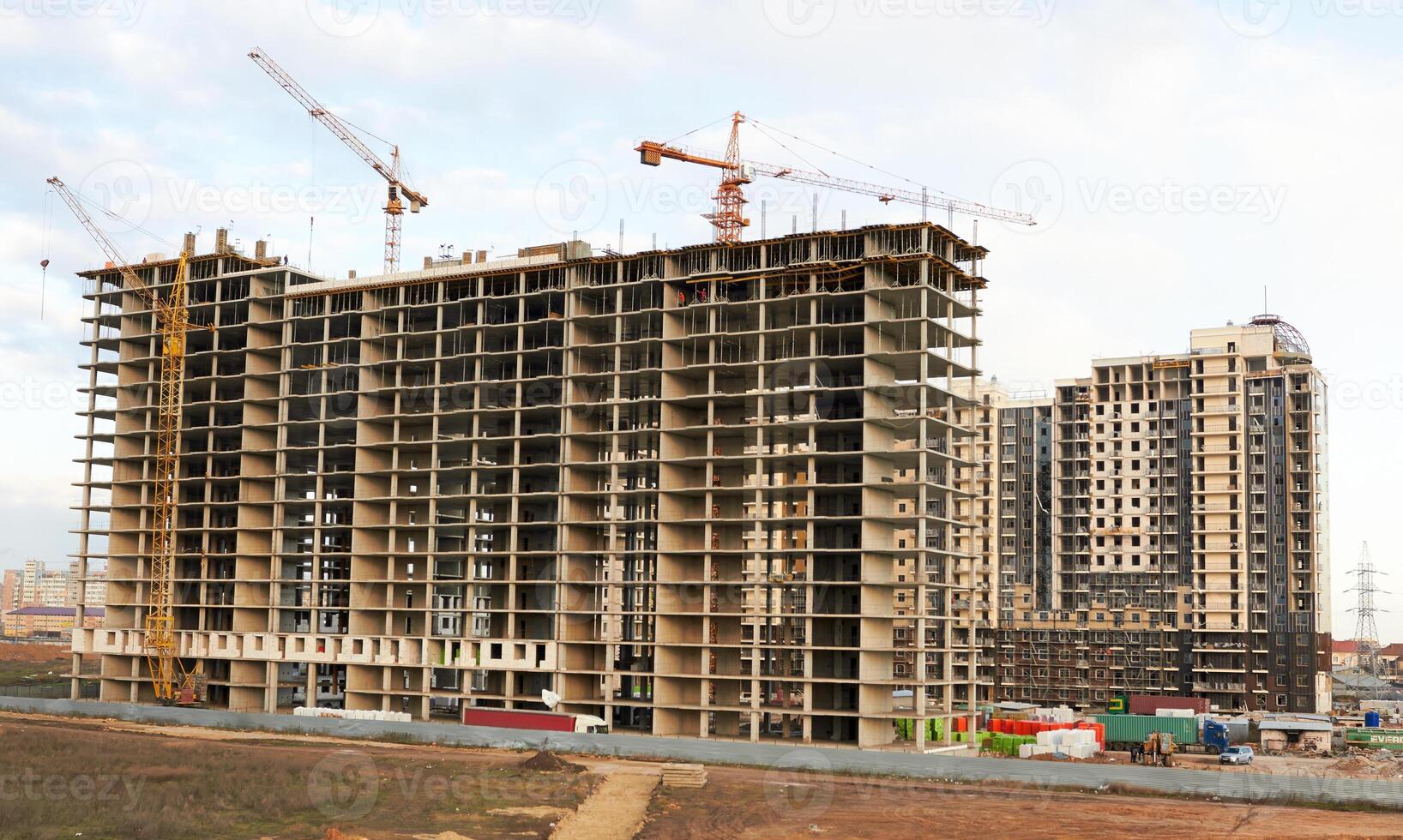 costruzione di edificio foto