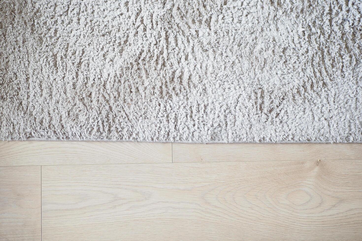 tappeto struttura sfondo su di legno pavimento con copia spazio foto