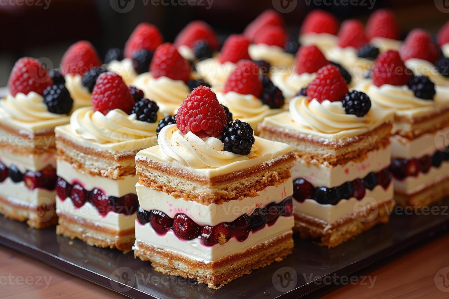 un' capocuoco fa delizioso dolci professionale pubblicità cibo fotografia foto