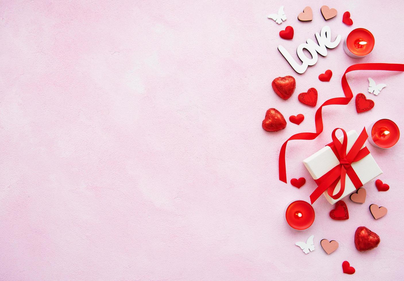 sfondo romantico di san valentino foto