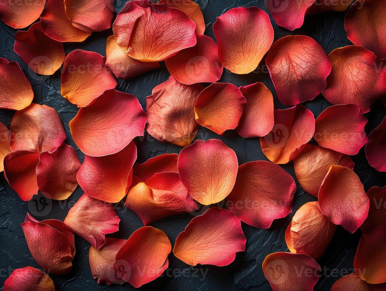 rosa petalo ritratto su nero sfondo foto