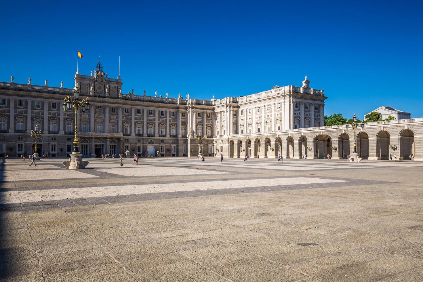 palacio vero - spagnolo reale palazzo nel Madrid foto