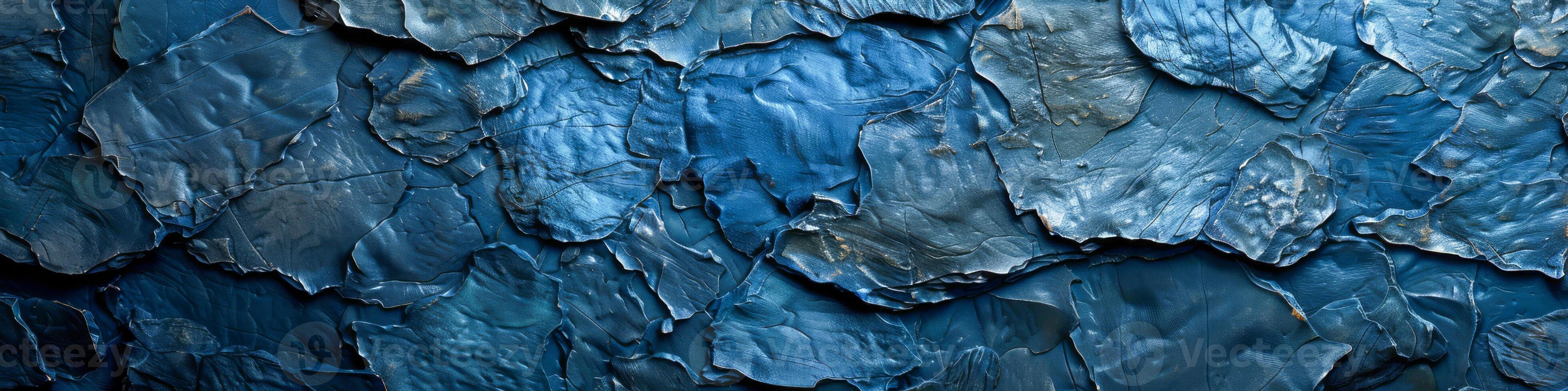strutturale sfumature di blu pietra strati nel naturale modelli foto