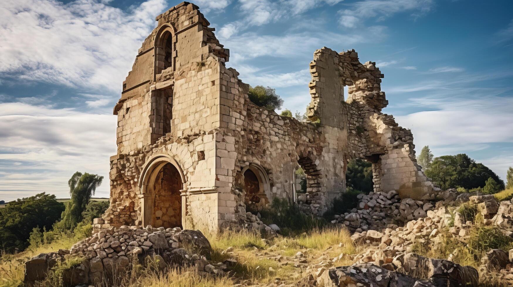 decomposizione feudale residenza foto