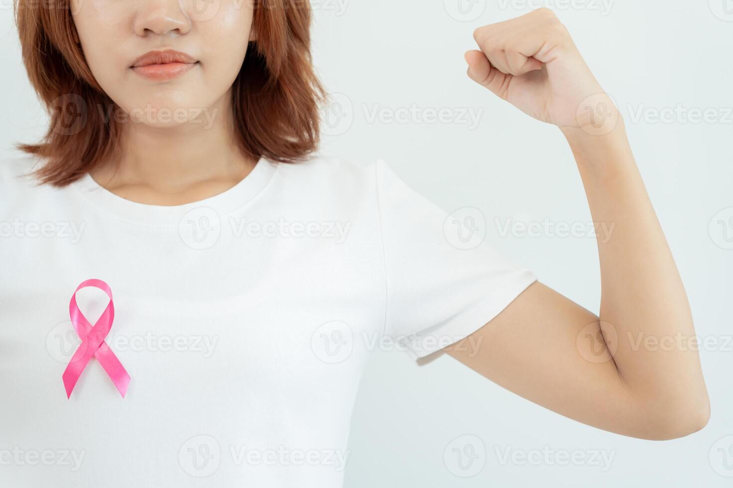 rosa nastro Seno cancro consapevolezza. femmina Salute dai un'occhiata coscienza. internazionale donne giorno e mondo cancro giorno. cartello cancro, simbolico, Salute cura, supporto pazienti, tempestivo diagnosi foto