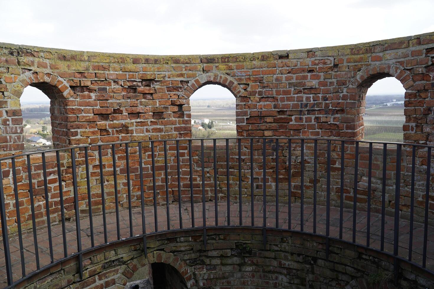 czersk, Polonia - marzo 24, 2024 - il il superiore di Torre a masovia duchi castello foto