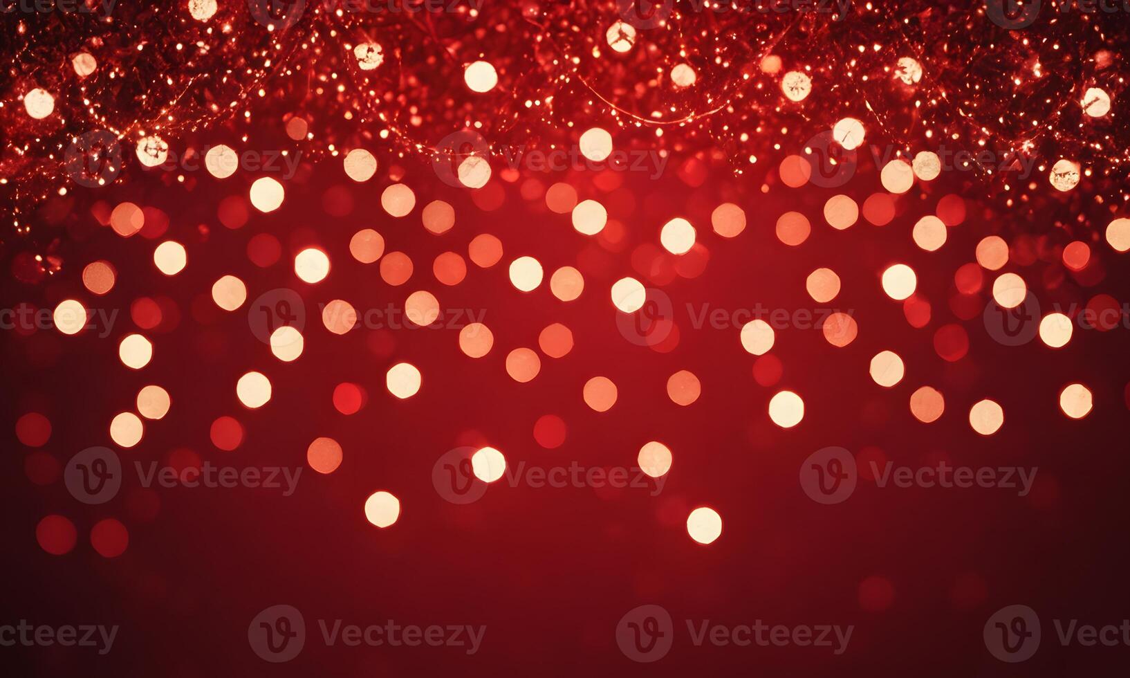 Natale natale sfondo rosso astratto San Valentino rosso luccichio bokeh Vintage ▾ luci foto