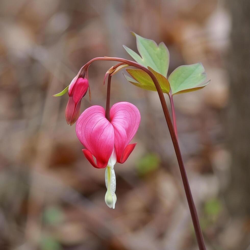 delicato emorragia cuore della natura arte foto