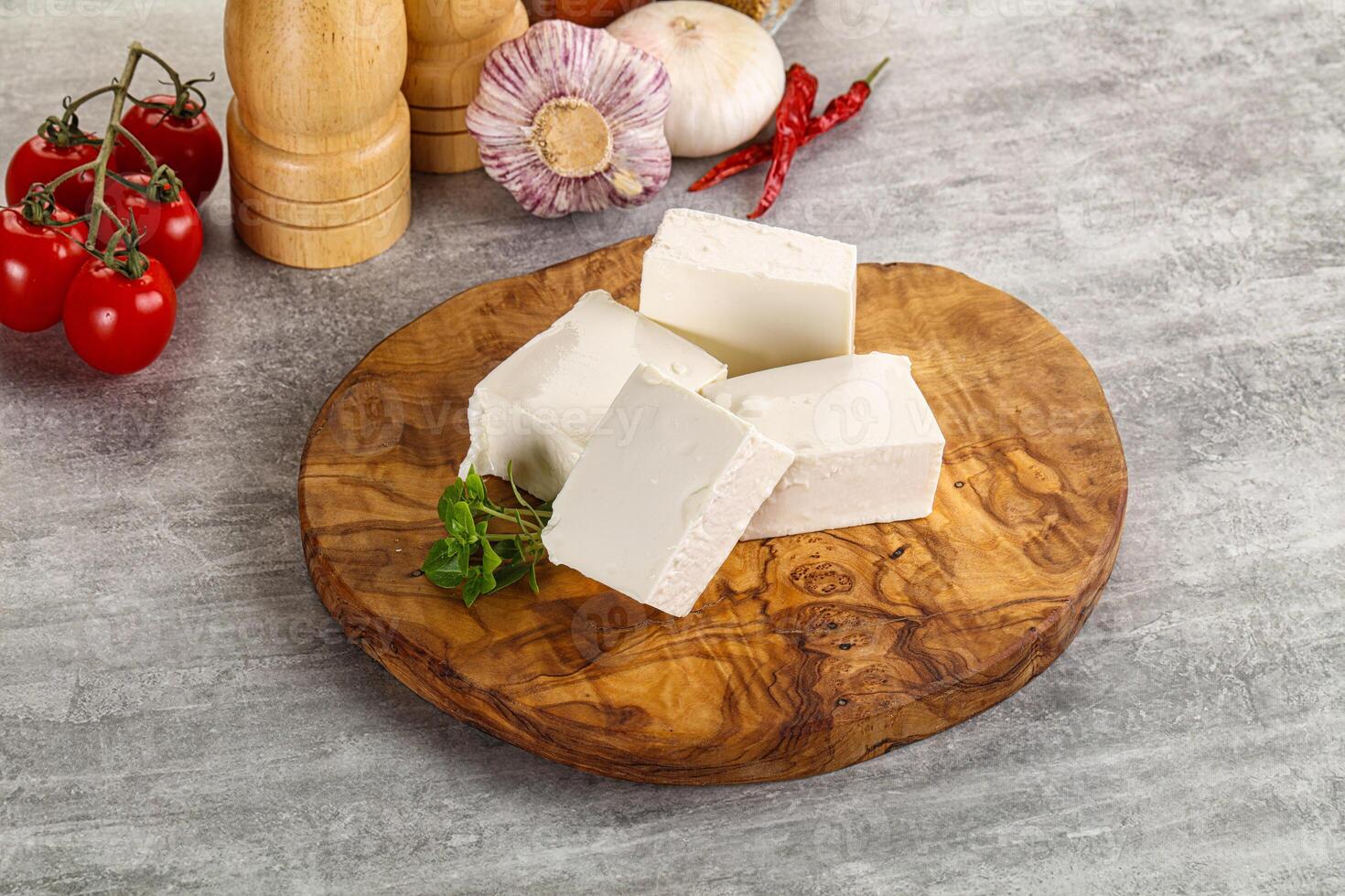 greco tradizionale biologico feta formaggio foto