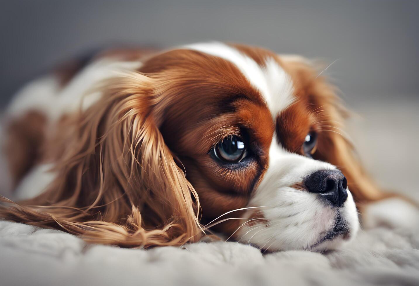 un' Visualizza di un' cavaliere re charles spaniel foto