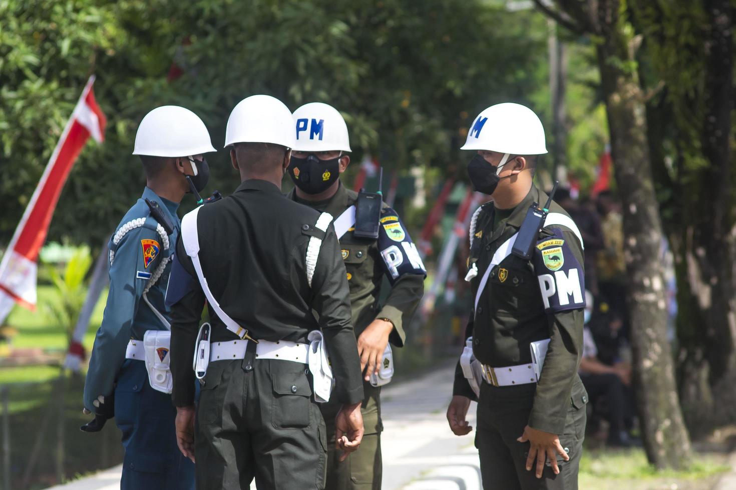 papua occidentale, indonesia, 10-4-21 indonesia il presidente joko widodo visita foto