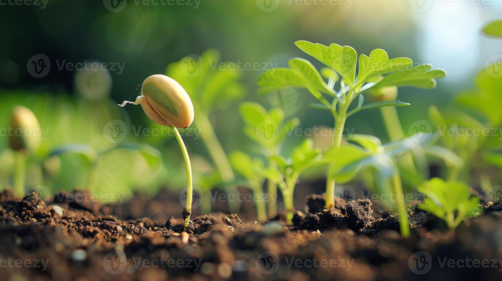 seme grande verde foto