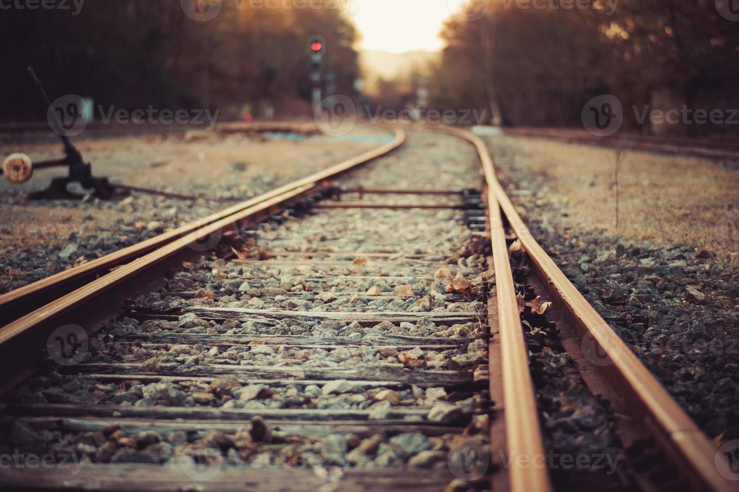 vecchia stazione dei treni foto