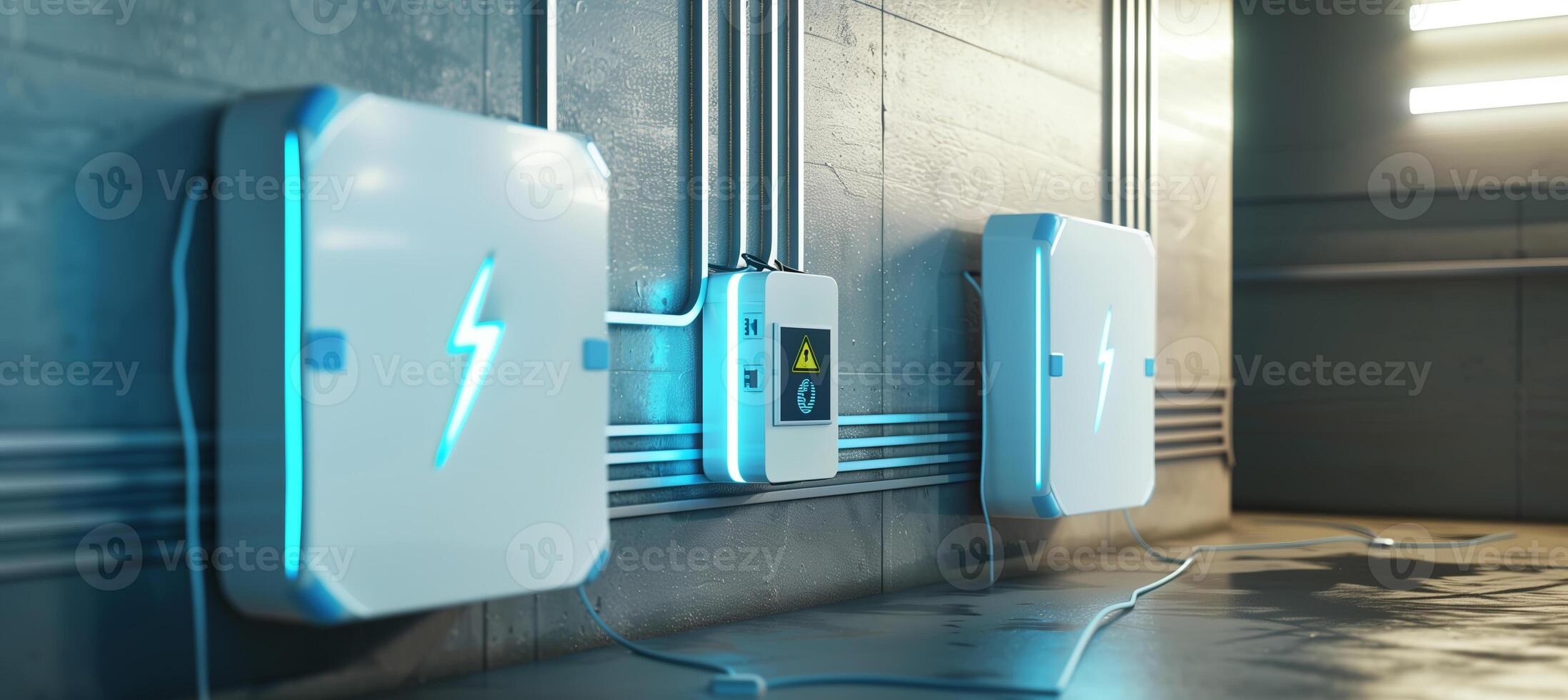 tecnologico ricarica per elettrico veicoli. il argomento di alternativa energia per proteggere il ambiente foto