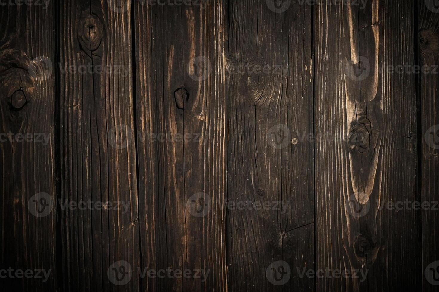 ai generato di legno struttura sfondo con buio Marrone legna grano foto