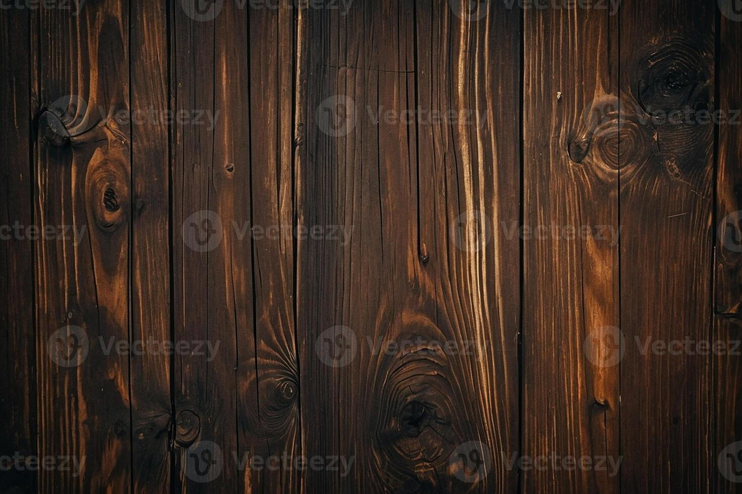 ai generato vecchio di legno sfondo o struttura. buio legna struttura con naturale modelli. foto
