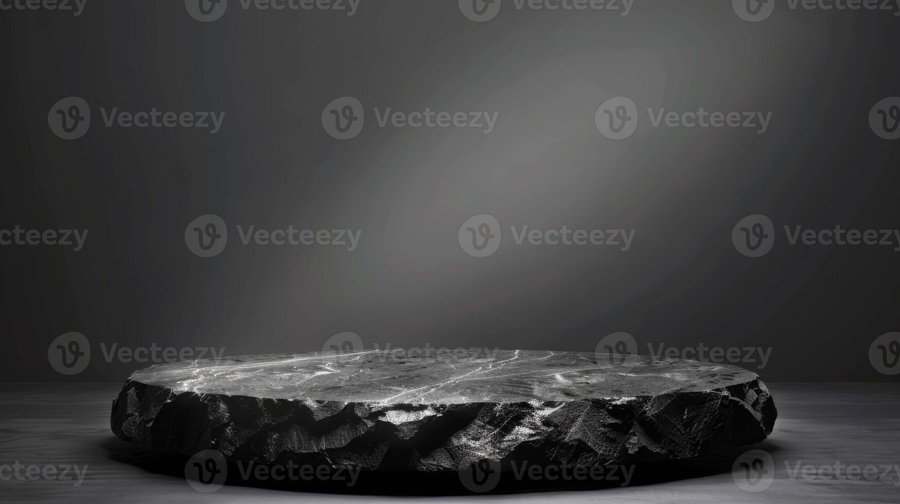 minimalista nero roccia podio Prodotto Schermo foto