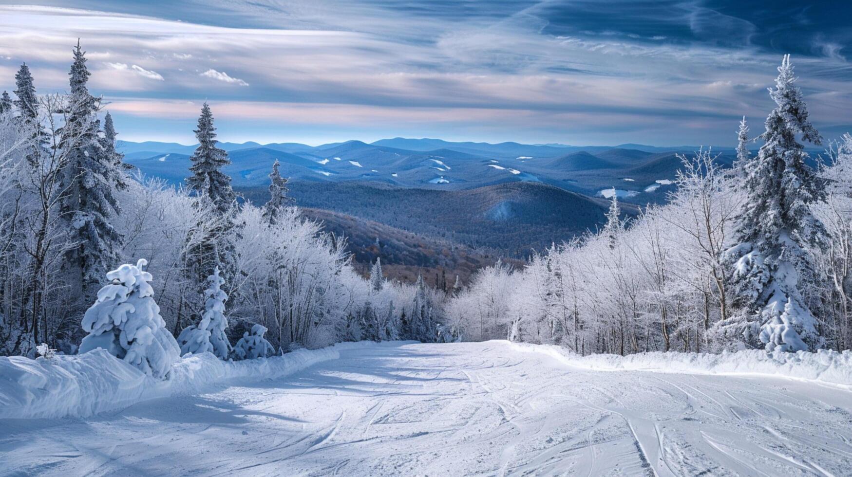 bellissimo inverno natura paesaggio sorprendente montagna foto