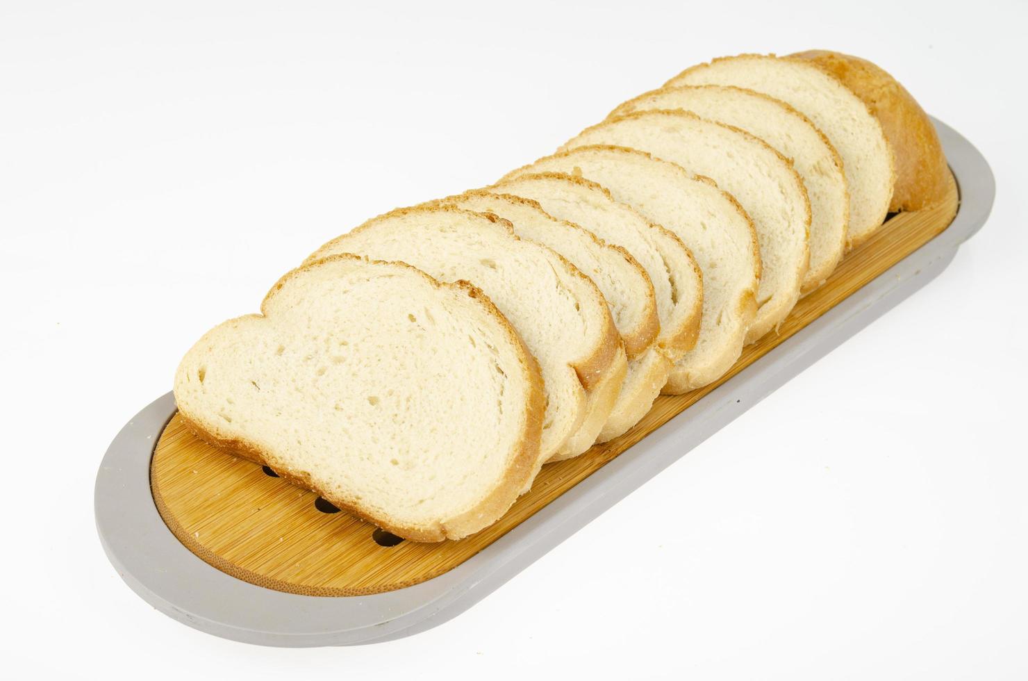 i panini di pane di grano a fette. foto in studio