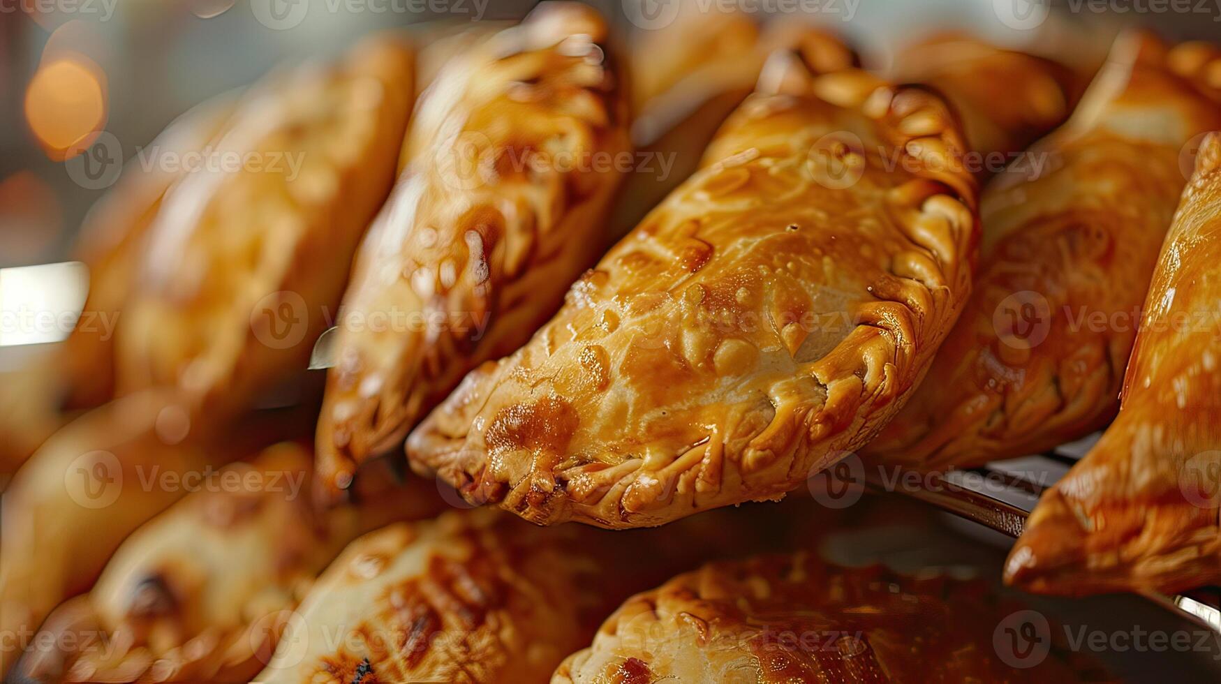 empanadas - argentino fritte carne torte foto