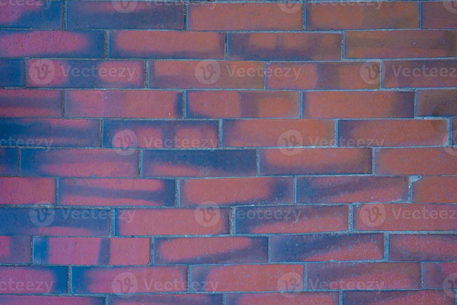 sfondo muro di mattoni rossi foto