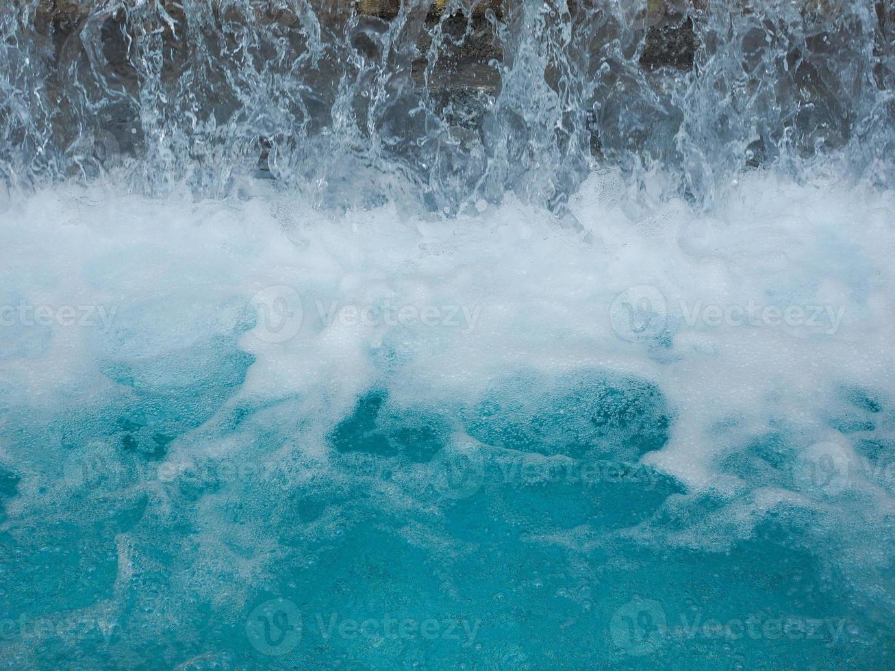 cascata cascata blu foto