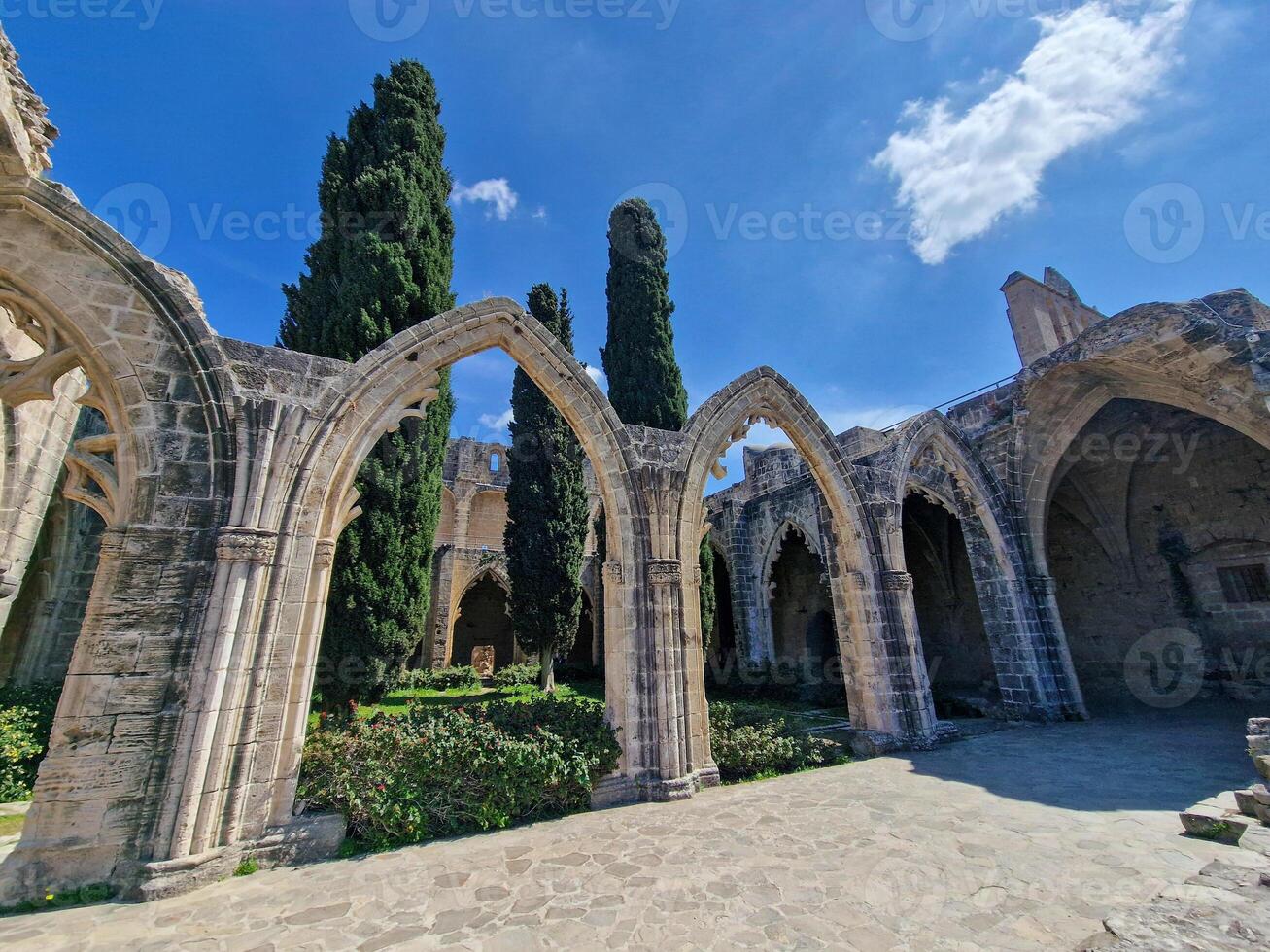 bellapais abbazia vicino Kyrenia, Cipro foto