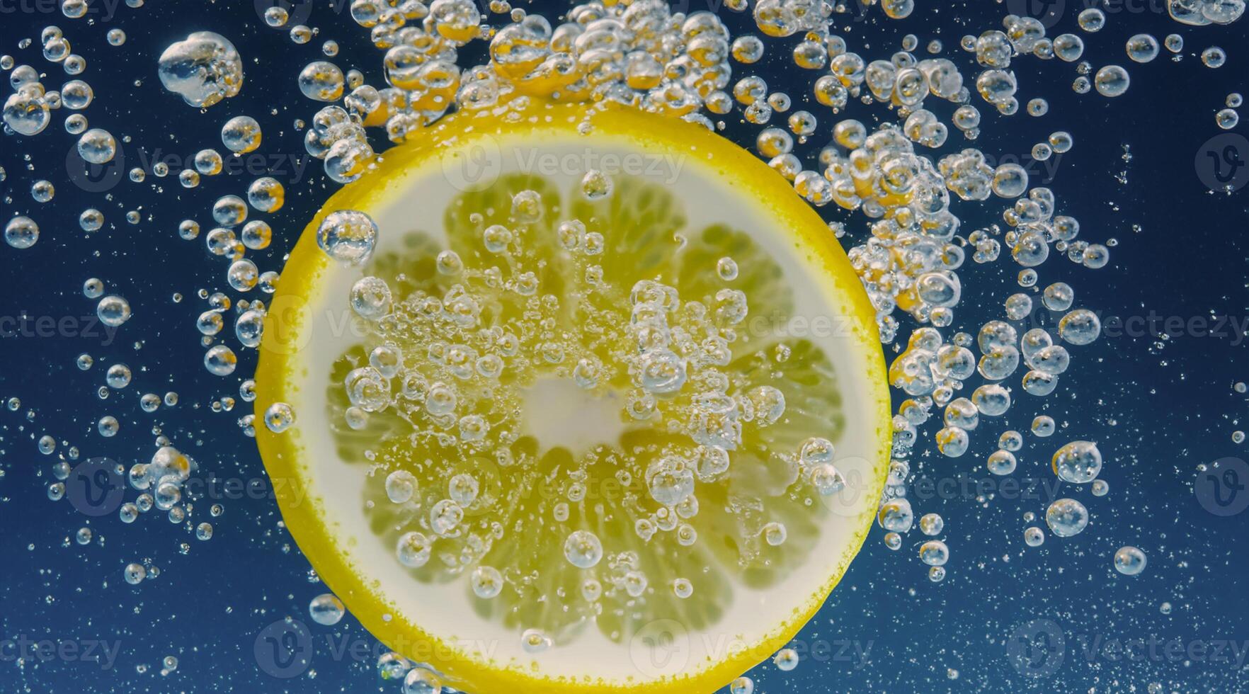 subacqueo di appena spremuto zuccherato limonata freddo rinfrescante bevanda foto