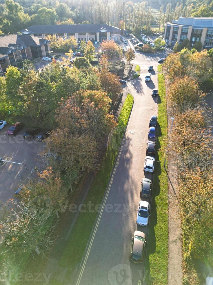 aereo Visualizza di centrale Northampton città di Northamptonshire, Inghilterra unito regno. ottobre 25, 2023 foto