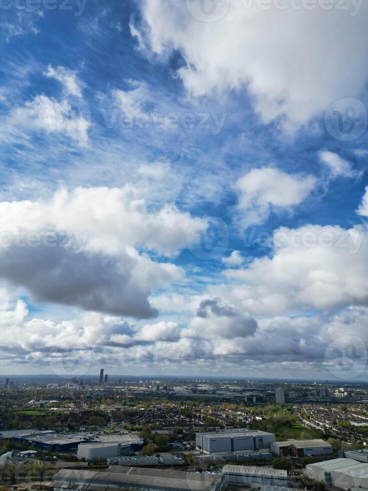 aereo Visualizza di centrale wembley Londra città di Inghilterra grande Gran Bretagna. aprile 17, 2024 foto