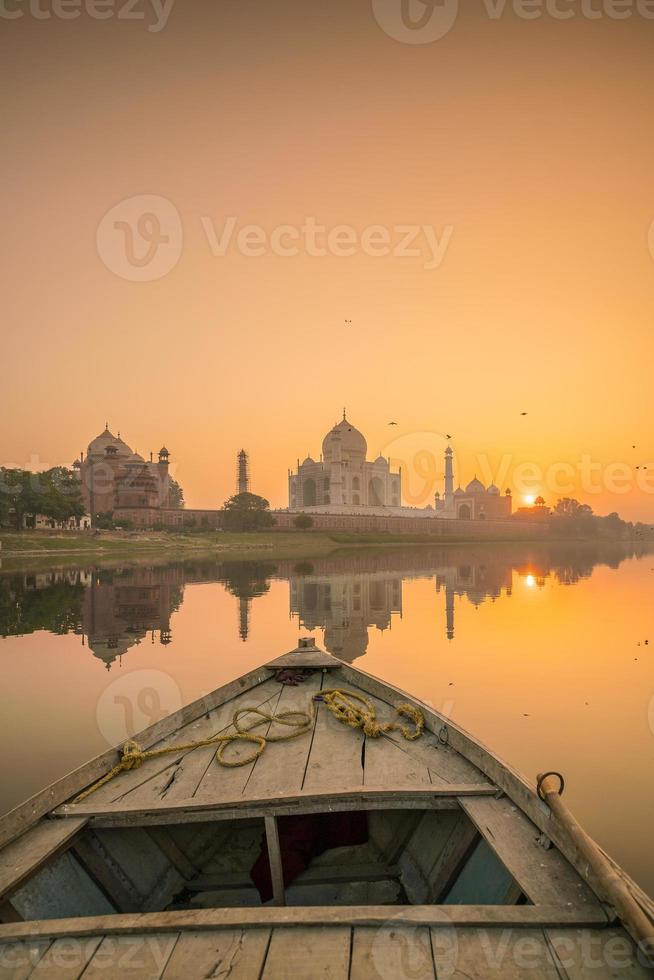 taj mahal ad agra india foto